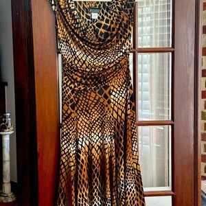 Fasque jersey knit midi dress